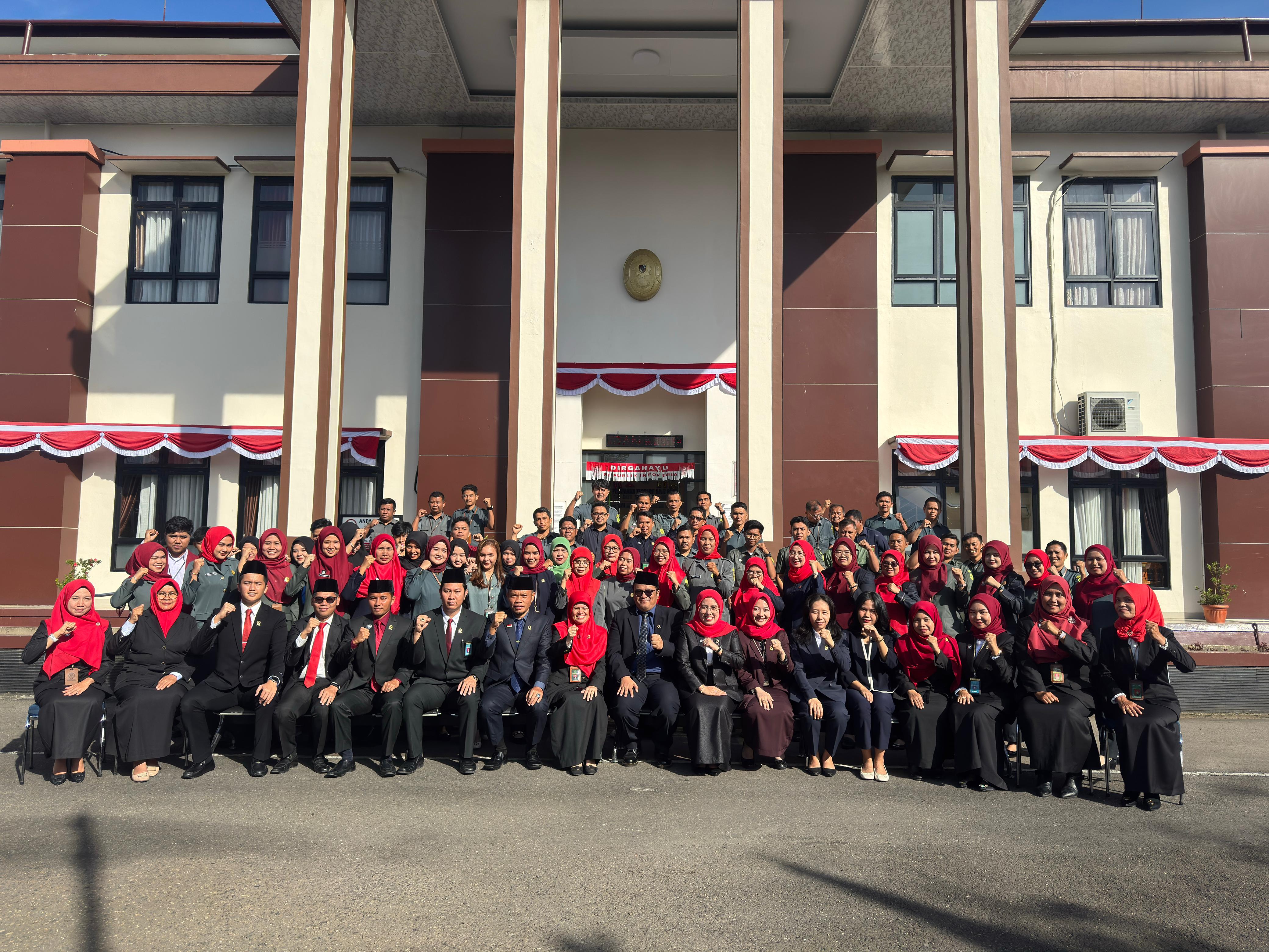 upacara hut mari 19agust 1